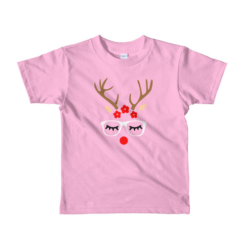 Reindeer Girl Holiday Shirt
